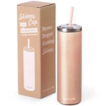 Cupture Skinny 16 Oz Double Wall Insulated Stainless Steel Rose Gold Tumbler New. Price: $29.68.