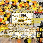 345 Pcs Construction 3RD Birthday Party Supplies, Dump Truck Three Years Old ... New. Price: $57.56.