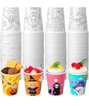 Domensi 100 Pcs Color Your Own Halloween Disposable Paper Cups 2 Pack New. Price: $13.05.