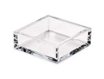 Caspari Crystal-clear Cocktail Napkin Holder New. Price: $29.99.