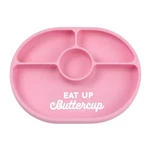 Bella Tunno Pink Wonder Plate Eat Buttercup Silicone Divided Non-slip New. Price: $14.04.