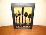 Bombay 20 Pc Set Marsala Fine Stainless Steel Utensils Flatware Nice New Nib. Price: $59.99.