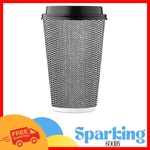 85-PACK 16 Oz Insulated Ripple Coffee Cups With Lids Modern Geometric Design New. Price: $56.99.