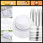210PCS Silver Plastic Dinnerware Set For 30 Guests - Fancy Disposable Plates, Cu New. Price: $67.99.