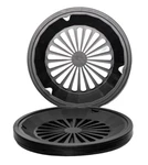 Set Of 12 Black Reusable Plastic Paper Plate Holders Picnic, Bbq, Camping, Party New. Price: $16.95.