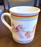 Vintage My Little Pony Coffee CUP1985 Hasbro-bradley. Inc Used. Price: $52.99.