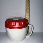 2008 Stay Fit Cool Gear Ez Heat 16 Oz Covered Bowl With Spoon. Used. Price: $8.50.