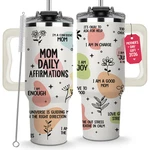LIERIE8888 Mothers Day Gifts For Mom Daily Affirmations Tumbler 40OZ New. Price: $36.78.