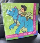 Rare Vintage Dragon Tales Designware Birthday Party Dessert Napkins (8) New. Price: $18.99.