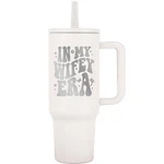 40OZ Stainless Steel Insulated Tumbler With Handle Straw - My Wifey Er... New. Price: $34.21.