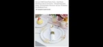 Nervure 350PCS Gold Plastic Plates - Disposable Dinnerware And Pre Rol... New. Price: $45.89.