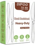 Dipoo 7.5 Clear Plastic Knives Heavy Duty Upgraded Heat Resistant Bpa Free, ... New. Price: $13.98.