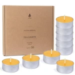 50PACK Pure Beeswax Tealight Candles Aluminum Cups 45 Hour Burn Time, Lea... New. Price: $47.99.