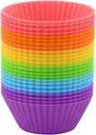2 Inch Mini Size Silicone Baking Muffin Cups, Reusable And Nonstick New. Price: $17.87.