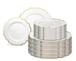 " Occasions 120 Plates PACK,60 Guests Heavyweight Wedding Party Disposable ... Open. Price: $66.26.