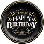 Better With Age Birthday 10.5-INCH Plates Paper 8 Pack Tableware New. Price: $5.29.