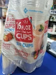 Member's Mark Clear Plastic Cups (16 Fl Oz 132 Ct.) Premium Quality New. Price: $20.00.