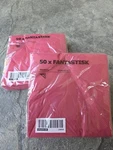 Fantastisk Paper Napkins 3 Ply Tissue Party Ikea 40X40CM 2 Pack Of 50 (100) Wine New. Price: $12.00.