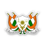 Nigerien Coat Arms Sticker Decal - Weatherproof Flag Ner New. Price: $34.99.