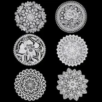 Xliuax 6 Pcs Lace Crochet Doilies, Round White 5.9 Inches, New. Price: $10.52.
