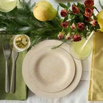 Bambu Disposable Bamboo 11-IN & 7-IN Round Plates Packs Of 25 Ea 50 Total New. Price: $44.95.