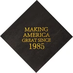 Crisky 40TH Birthday Disposable Napkins Black Count (pack Of 1), Gold New. Price: $14.64.