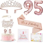 95TH Birthday Decorations For Her Women, Including Year Old Cake ... New. Price: $16.37.