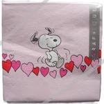 Peanuts Snoopy Valentine's Day Luncheon Party Napkins 40CT New (N/1873). Price: $15.89.