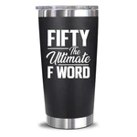 Neweleven 50TH Birthday Gifts For Women - 1975 20 Ounces, Fifty Black. Price: $28.86.