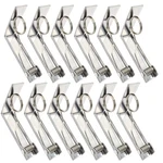 Latomex Tablecloth Clips 12 Packs Picnic 2.76 2.4 Inches, Silver New. Price: $31.74.
