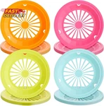 Juvale Reusable Plastic Paper Plate Holders 10-INCH Multicolor 20-PACK Secur New. Price: $25.50.