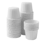 Vakly Paper Souffle Cups 3/4 Oz (pack Of 250) Disposable 0.8 Ounces, White New. Price: $14.61.