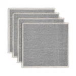 Hausattire Cotton Frayed Placemats 14X14" Set Of - Rustic Farmhouse Dining New. Price: $29.39.