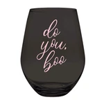 Creative Brands Slant Collections Stemless Wine Glass, 30 Oz Jumbo Do You Boo New. Price: $20.99.