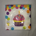 Creative Converting Napkins Birthday Treats 24 Count Ply WM661790 Cupcake Dot New. Price: $7.00.