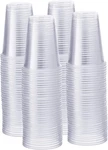 Comfy Package Clear Plastic Cups 9 Oz - 500 Count Disposable Drinking New. Price: $47.95.