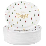 Paper Plates 100 Pack X Christmas Trees Heavy Duty Wdf 12DISPOSABLE Oval New. Price: $59.99.