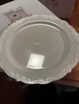 Dayammi 60CT Ivory 7.5IN Plastic Disposable Dessert Plates For Party New. Price: $25.99.