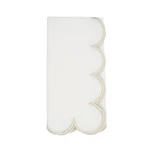 Saro Lifestyle Scalloped Hem Napkin (set Of 4), Champagne, 20"X20" New. Price: $19.54.