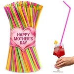 200 Pcs Extra Long Straws Disposable 17.1" 19.5", 0.32" Diameter Flexible P... New. Price: $42.65.