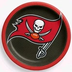 18 Tampa Bay Buccaneers Designware 7" Disposable Party Paper Plates Nfl Licensed New. Price: $9.99.