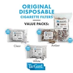 Targard Original Disposable Cigarette Filters - 100 Piece Bulk Bag 3 Colors New. Price: $27.99.