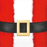 Boston International Ihr 3-PLY Paper Napkins, Santa Suit New. Price: $9.99.