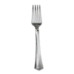 Wna Heavyweight Plastic Forks, Reflections Design, Silver, 600/CARTON New. Price: $73.15.