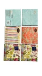 Caspari Paper Linen Mix Napkins Set Of 6 Cocktail Dinner 15-20, Ply 13 New. Price: $29.99.