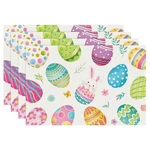 Bonhause Easter Eggs Placemats Set Of 4, 12X18 Inch 12"W 18"L, New. Price: $17.99.