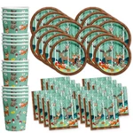 Woodland Animals Birthday Party Supplies Set Plates Napkins Cups Tableware Ki... New. Price: $32.72.
