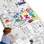 Video Giant Coloring Poster Large Gamer Versatile 70 X 31 Inches New. Price: $14.43.