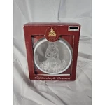 Enchanted Forest Lighted Acrylic Ornament Santa Dome 2002 Menards Christmas Nib New. Price: $14.99.