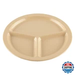 Get G.e.t. CP-533-T Melamine 3-COMPARTMENT Divided Plates 10 Tan Set Of 12 New. Price: $109.47.